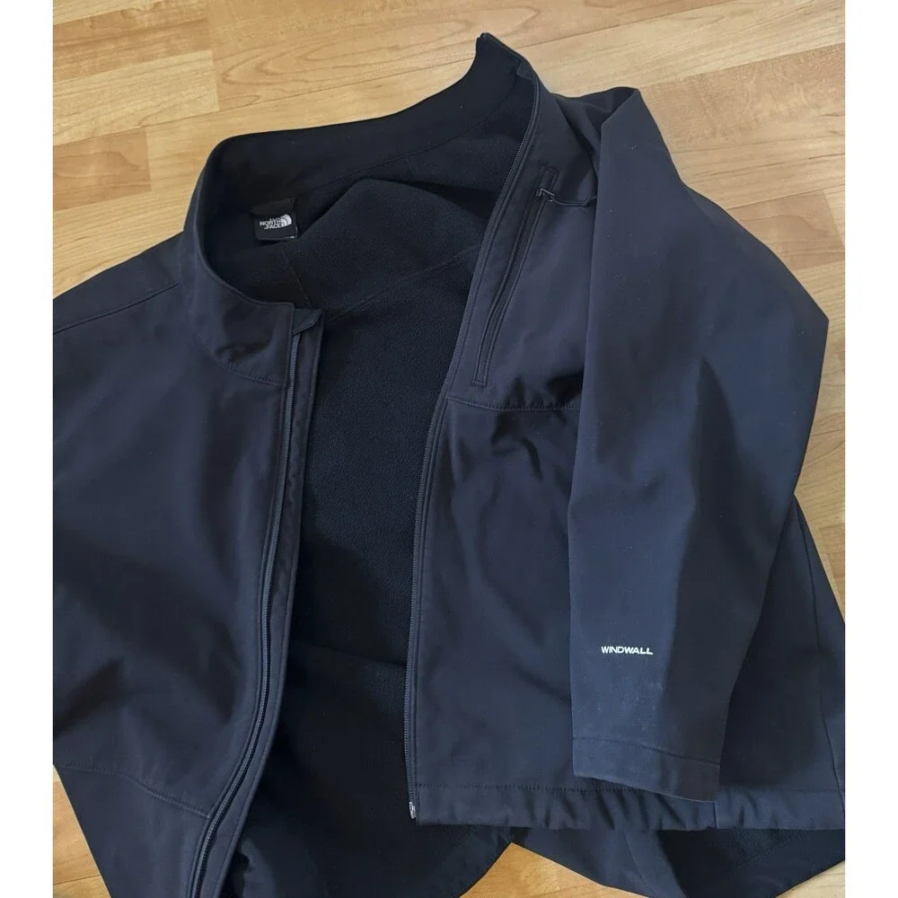 The North Face Men’s Apex Barrier Soft Shell Jacket Winwall Black XL